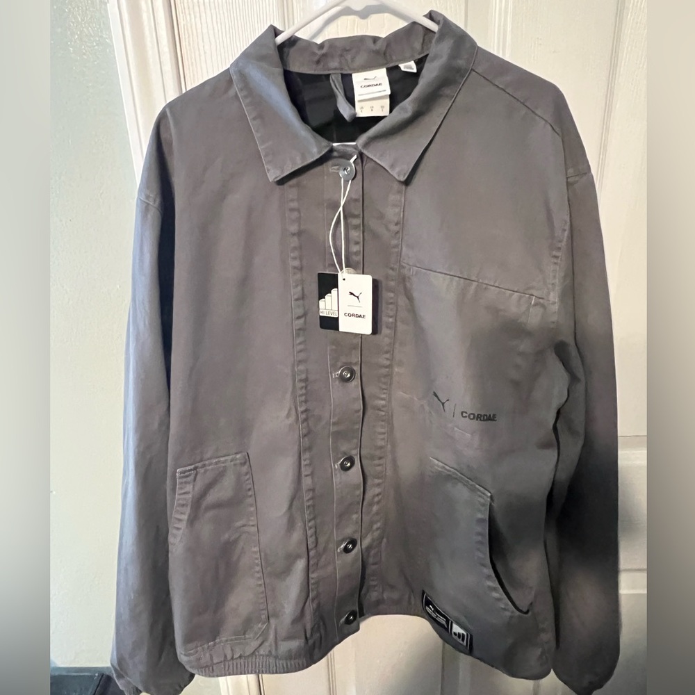 New Men’s Lg Puma “Cordae High Level” Jacket